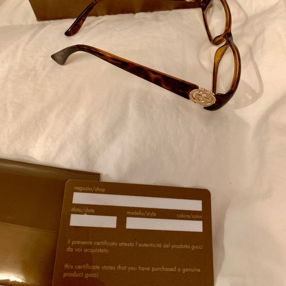 Gucci Tortoise Eyeglasses - Picture 4 of 4